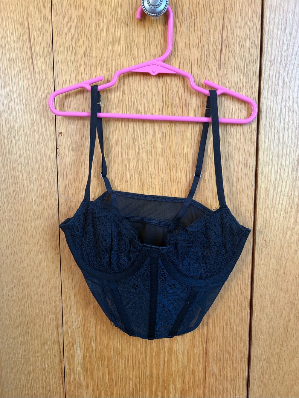Gilly hicks corset top black